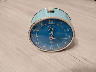 RELOJ ZAFIRO DE CUERDA ANTIGUO VINTAGE CAMPANA