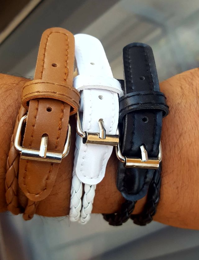Pulseras Cuero