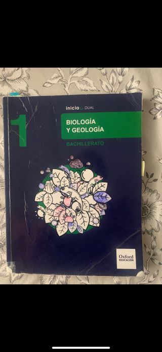 LIBRO 1°BACHILLERATO BIOLOGIA Y GEOLOGIA
