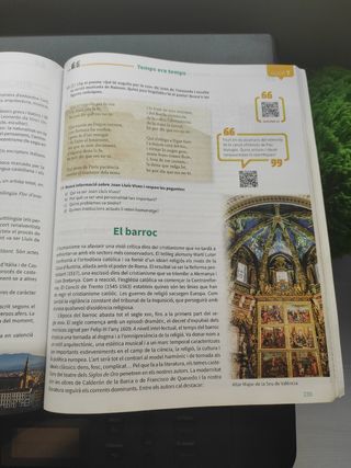 Libro Vía Oberta Llengua y Literatura Batxillerat.