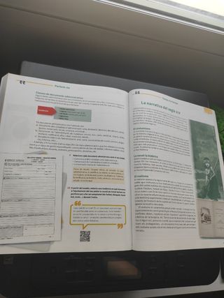 Libro Vía Oberta Llengua y Literatura Batxillerat.