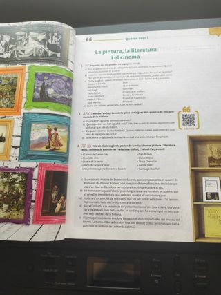 Libro Vía Oberta Llengua y Literatura Batxillerat.