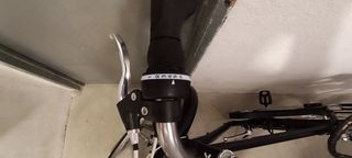 Bicicleta Btwin talla M paseo ciudad con luz