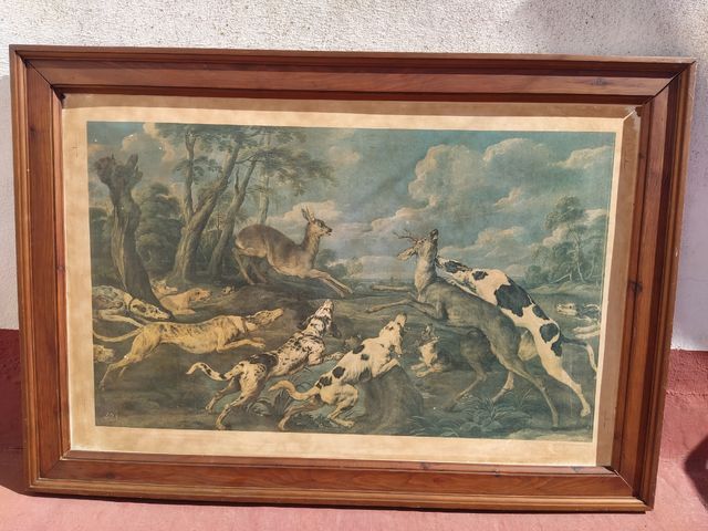 Cuadro original de la serie Cuéntame