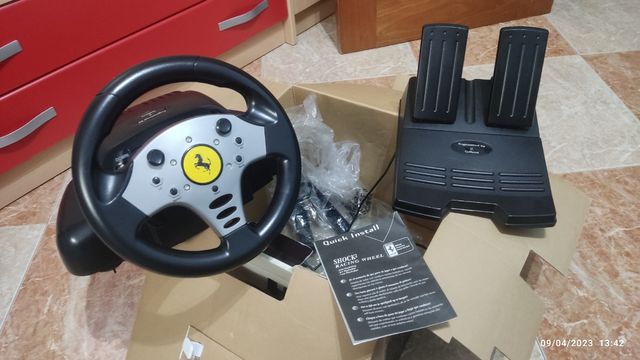 ¡COMO NUEVO! FERRARI Volante Play Station