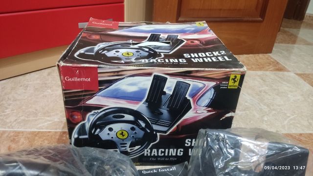 ¡COMO NUEVO! FERRARI Volante Play Station