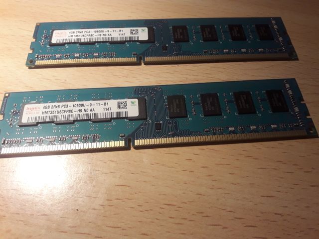2 x 4 GB di RAM DDR 10600