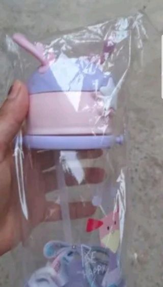 Botella antivuelco silicona ciervo