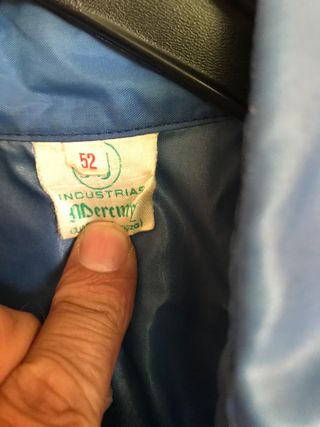 Chubasquero Vintage Mercury