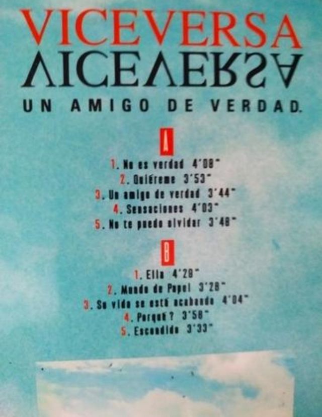VICEVERSA - UN AMIGO DE VERDAD