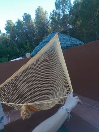Hamaca jardin  red 2.72largox1.30ancho