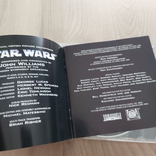 Banda sonora trilogía Star Wars CD