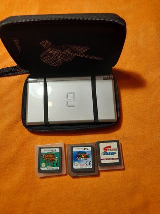 Lote,Nintendo DS Y 3 JUEGOS