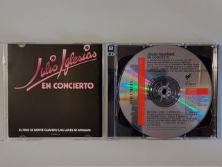 CD doble Julio Iglesias - En Concierto
