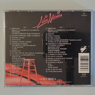 CD doble Julio Iglesias - En Concierto