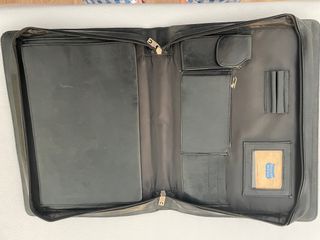porta documentos piel