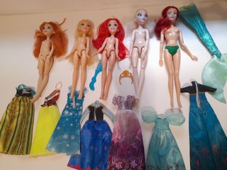 LOTE PRINCESAS DISNEY BARBIE