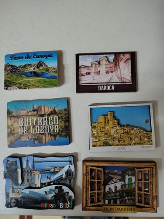 Colección Imanes de Ciudades Españolas y Mundo