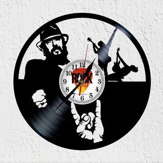 Reloj de Disco de Vinilo Marea Banda Hard Rock