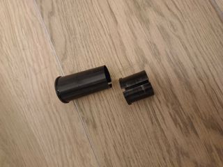 TIJA DE SILLÍN DE BICICLETA CON ADAPTADOR
