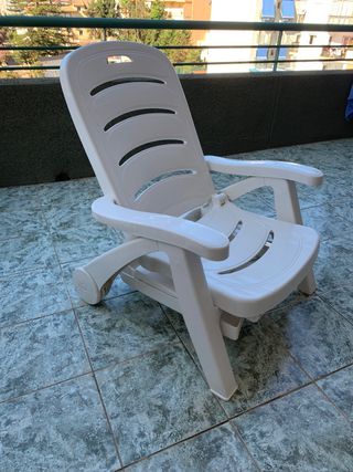 Tumbona terraza/jardín