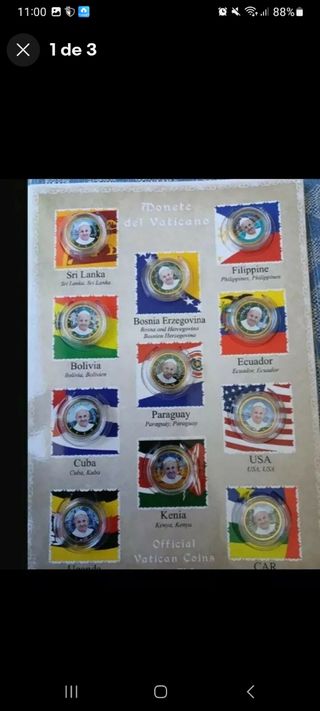 Monedas 50 céntimos  vaticano