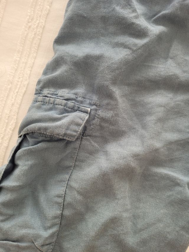 pantalón corto lino CYRILLUS