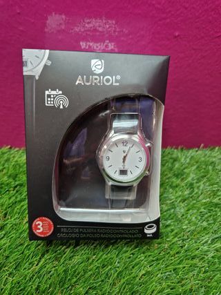 Reloj Radiocontrolado Auriol Cuero Fino