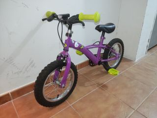 Bicicleta con Luces niño/a 14" Hello Kids