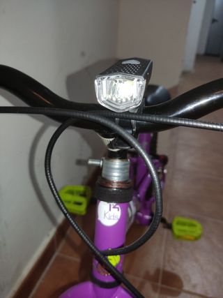 Bicicleta con Luces niño/a 14" Hello Kids