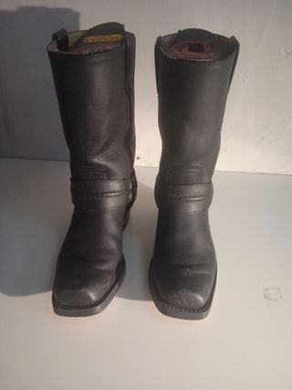 calzado mujer moto custom