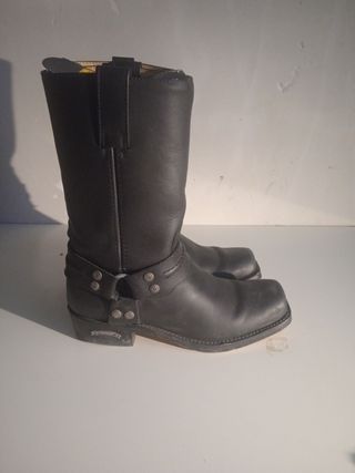 calzado mujer moto custom