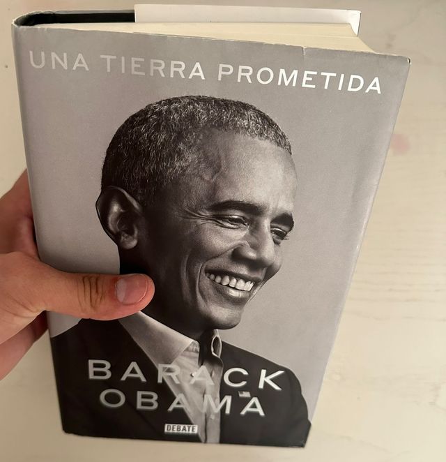 Libro Barack Obama "Una tierra prometida"