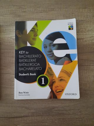 Libro inglés 1 bachillerato