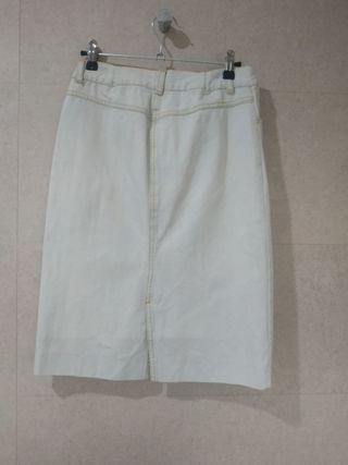 Falda vaquera Zara T. 36