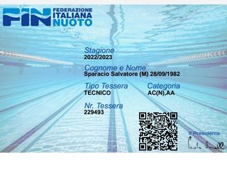 Entrenador Personal de Natación