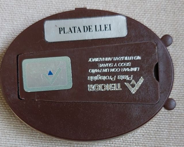 Marco ovalado plata de ley