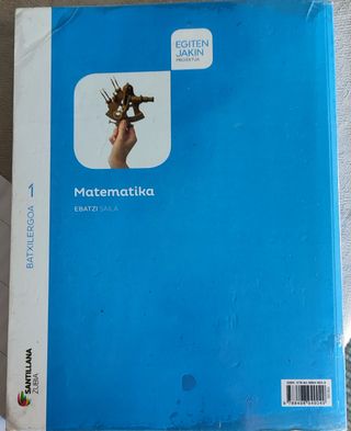 Matemáticas 1ro Batxilergoa Teoria eta Praktika