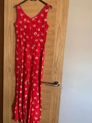 Mono largo rojo T-42