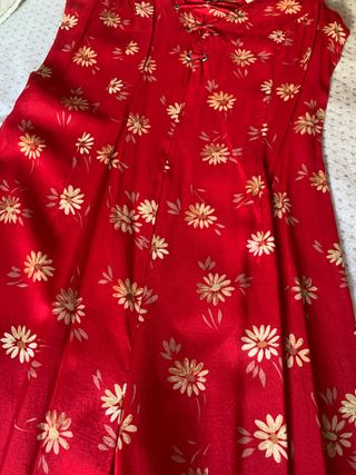 Mono largo rojo T-42