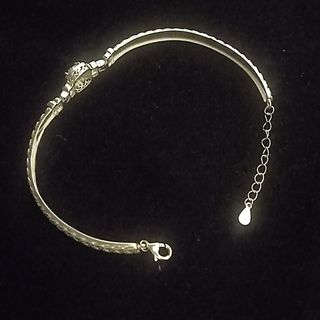 pulsera de plata moissanita