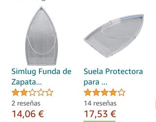 SUELA ALUMINIO PROTECTORA PLANCHA