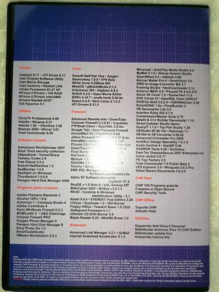 DVD original programas aplicaciones portátil.Nuevo