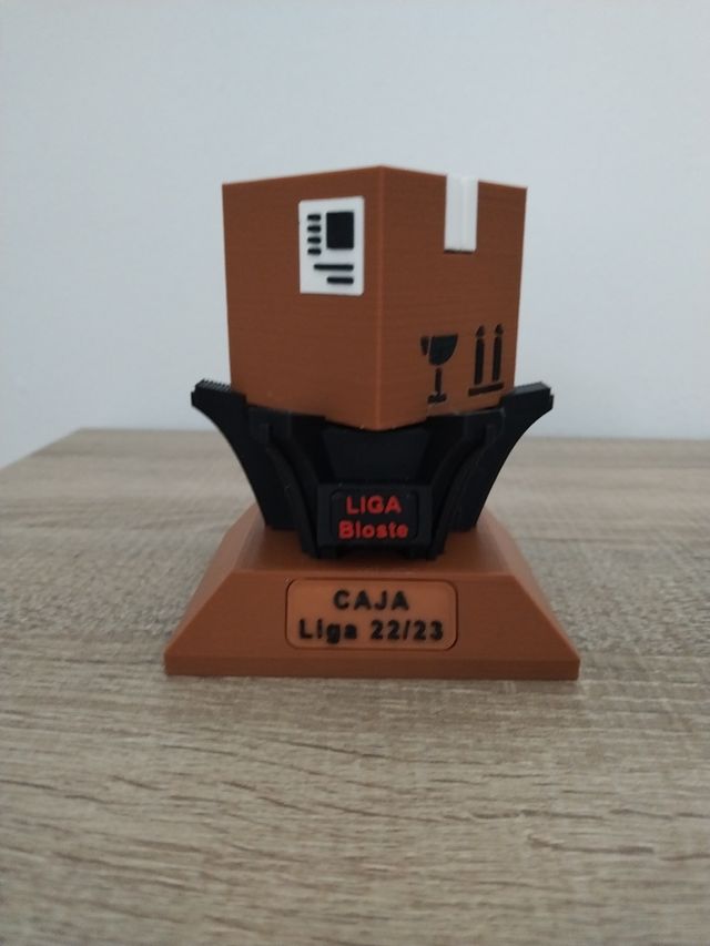 Trofeos 3D personalizados