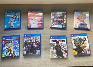 Pack 8 juegos Play 4