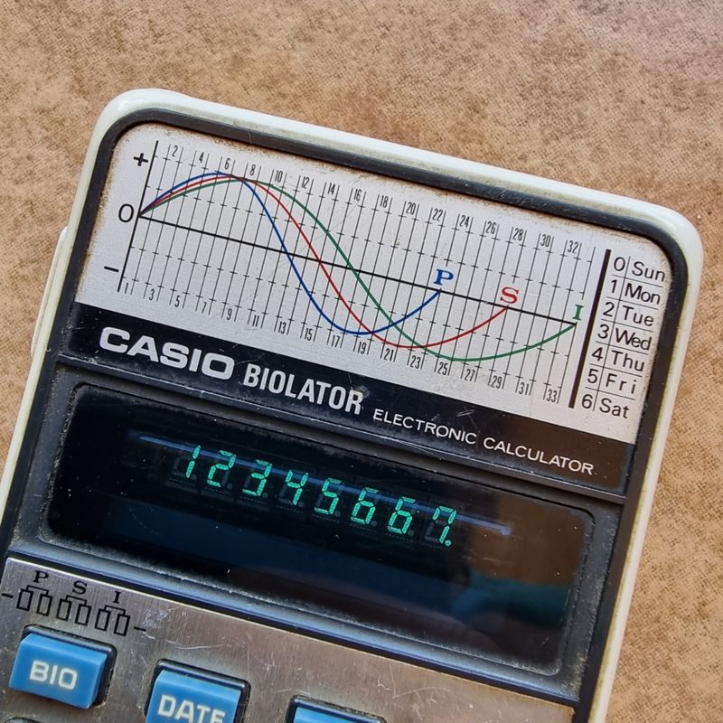 Calculadora Casio H-801 Biolator de Segunda mano por 30 EUR en