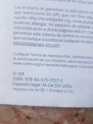 Libro de Ciencias De la Naturaleza SM