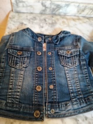 Chaqueta vaquera bebé
