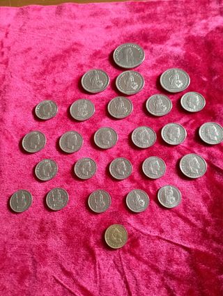 26 Monedas Confederación Helvetica