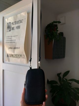 Bolso de cuero Prüne
